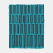 Couverture Polaire Rectangles continues (Devant)