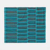 Couverture Polaire Rectangles continues (Devant (Horizontal))