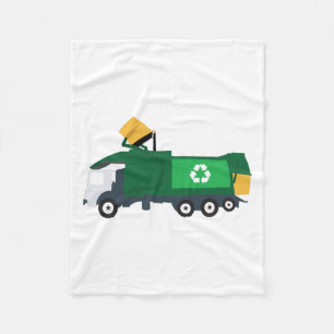 Couverture Polaire Recyclage Camion à ordures