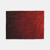 Couverture Polaire Red and black floral textile (Devant (Horizontal))