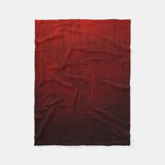 Couverture Polaire Red and black floral textile (Devant)