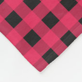 Couverture Polaire Red Buffalo Plaid Check Winter Rustic Patterned (Coin)