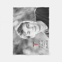 Red Caduceus Keep Calm Je suis une infirmière