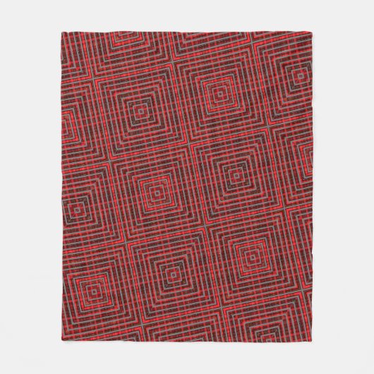 Couverture Polaire red chritmas happy day candy background (Devant)