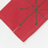 Couverture Polaire Red Green Mid Century (Coin)