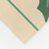 Couverture Polaire Red Green Mid Century (Coin)