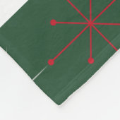Couverture Polaire Red Green Mid Century (Coin)