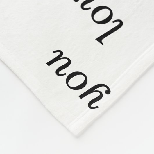 Couverture Polaire Red Hearts Vous Aimez Plus De Monogramme (Coin)