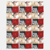 Couverture Polaire Red Knot Union Double Bonheur Mariage chinois (Devant)