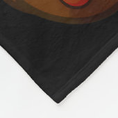 Couverture Polaire Red Panda Doing Heart With Hands Valentines Day (Coin)