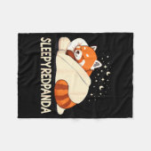 Couverture Polaire Red Panda Sleep Pajamas (Devant (Horizontal))