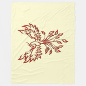 Couverture Polaire Red Phoenix Rises (Devant)