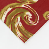 Couverture Polaire Red Prince Milestone Baby Boy Blanket (Coin)