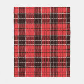 Couverture Polaire Red Tartan (Devant)