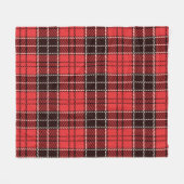 Couverture Polaire Red Tartan (Devant (Horizontal))