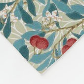 Couverture Polaire Redberry Tree, William Morris (Coin)