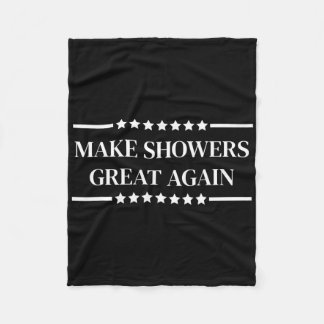 Couverture Polaire Refaire des Douches Great Again Trump