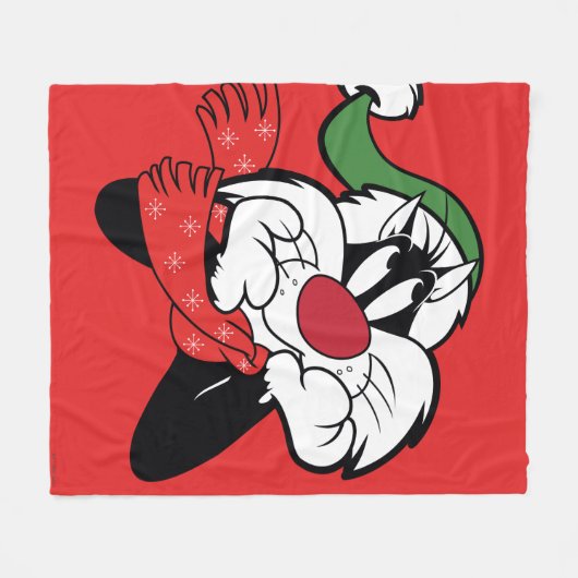 Couverture Polaire Réflexions de Noël SYLVESTER™ (Devant (Horizontal))