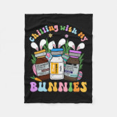 Couverture Polaire Refroidissement Avec Mes lapins Icu B52 Med Surg N (Devant)