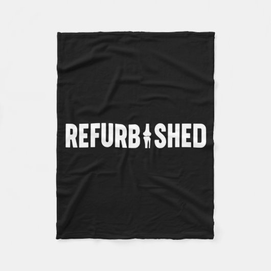 Couverture Polaire Refurbished New Knee Replacement Funny Knee Surger (Devant)