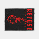 Couverture Polaire Refus De Consommer La Dépression Sensibilisation À (Devant (Horizontal))