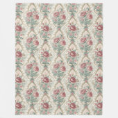 Couverture Polaire Regal Damask Conforter Graceful Botanical Designs (Devant)