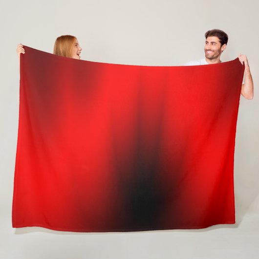 Couverture Polaire Regal Red Splash (En situation)