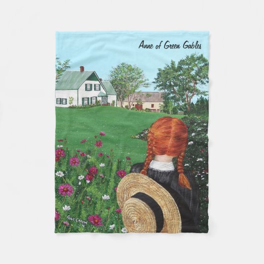 Couverture Polaire Regarder avec Love-Anne de Green Gables Blanket (Devant)