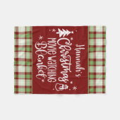 Couverture Polaire Regarder le film de Noël (Devant (Horizontal))