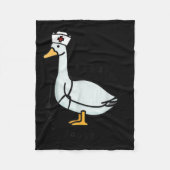 Couverture Polaire Registered Silly Goose Rn Nurse Stethoscope Nursin (Devant)
