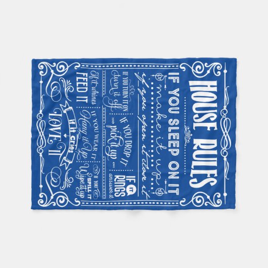 Couverture Polaire Règlement de la maison (Devant (Horizontal))