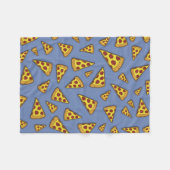 Couverture Polaire Règles de pizza ! (Devant (Horizontal))