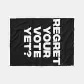 Couverture Polaire Regrette Ton Vote (Devant (Horizontal))
