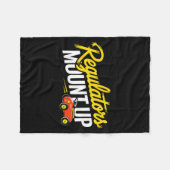 Couverture Polaire Régulateurs Montez Cute Drôle Citation Tee (Devant (Horizontal))