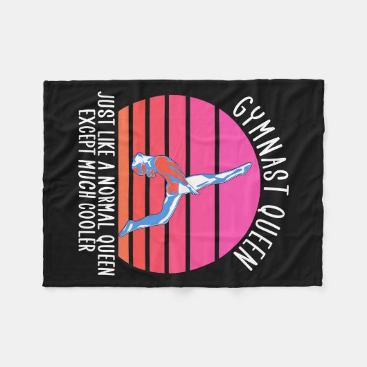 Couverture Polaire Reine Gymnaste (Devant (Horizontal))