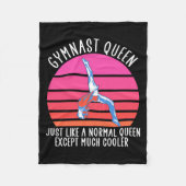 Couverture Polaire Reine Gymnaste (Devant)