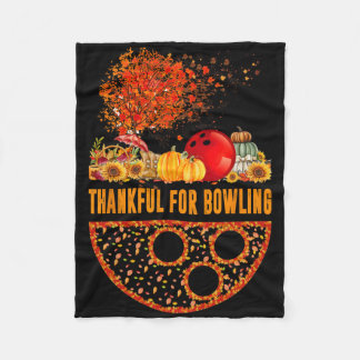 Couverture Polaire Remerciements Pour Bowling Ball Citrouilles Automn