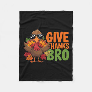 Couverture Polaire Remercier Bro Cute Turkey Toddler Thanksgiving H