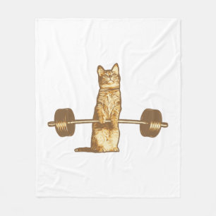 Couverture Polaire Remise en température du chat d'entraînement