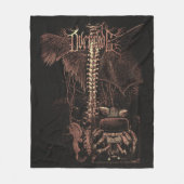 Couverture Polaire Remplacer - Techno-Goth Streetwear Design (Devant)