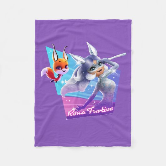 Couverture Polaire Rena Furtive Graphic (Devant)