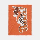 Couverture Polaire Rena Rouge | Rebondissons (Devant)