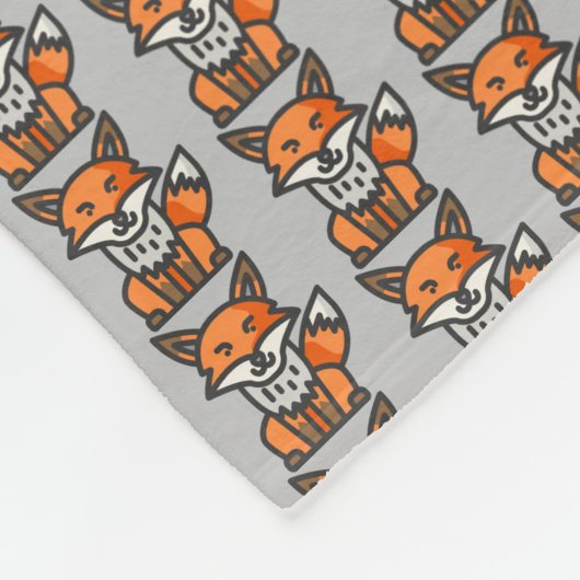 Couverture Polaire renard (Coin)