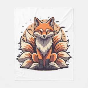 Couverture Polaire Renard à 9 queues