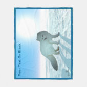 Couverture Polaire Renard arctique (Devant)