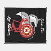 Couverture Polaire Renard argenté (Devant (Horizontal))