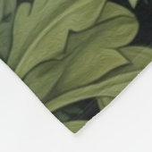 Couverture Polaire Renard Art nouveau dans la forêt (Coin)