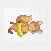 Couverture Polaire Renard avec Lifebuoy (Devant (Horizontal))