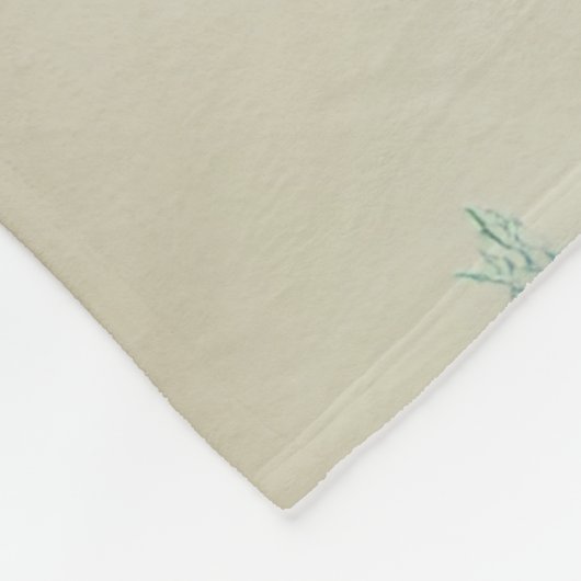 Couverture Polaire Renard bleu (Coin)