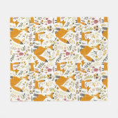 Couverture Polaire Renard des bois (Devant (Horizontal))